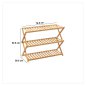 5FIVE Simply smart Πτυσσόμενη Παπουτσοθήκη από Bamboo 70,5 x 28,5 x 52,5 εκ. 202310