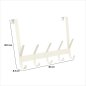 5FIVE Simply smart Επιτοίχια Κρεμάστρα "Patère Liny" 40cm με 10 Άγκιστρα 209383