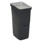 5FIVE Simply smart Διπλός Κάδος Ανακύκλωσης 36L Μαύρος 214508