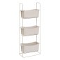 5FIVE Simply smart Ραφιέρα Οργανωτής Ντους 3 Επιπέδων 28.9 × 15.8 × 75.7 cm Μπεζ 213345