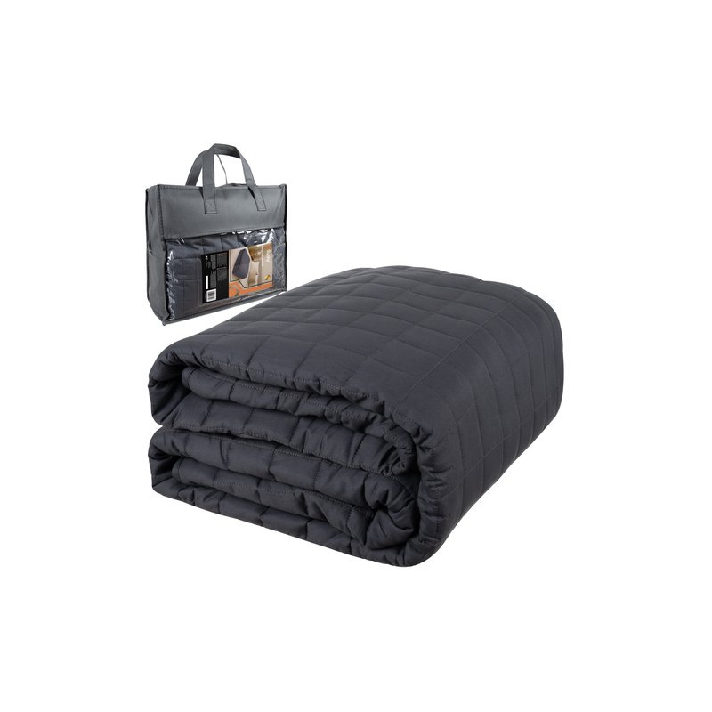 Κουβέρτα Βαρύτητας Διπλή 10kg 200 x 220cm Γκρι 24427 Ruhhy
