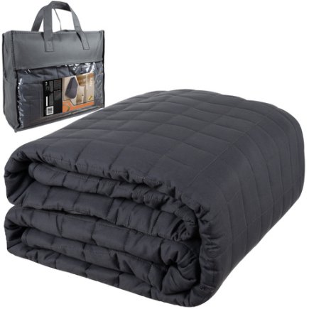 Κουβέρτα Βαρύτητας Διπλή 10kg 200 x 220cm Γκρι 24427 Ruhhy