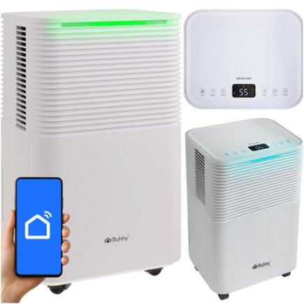 Ruhhy Αφυγραντήρας DRYZIX με WiFi & Χωρητικότητα 12L/24h 26498