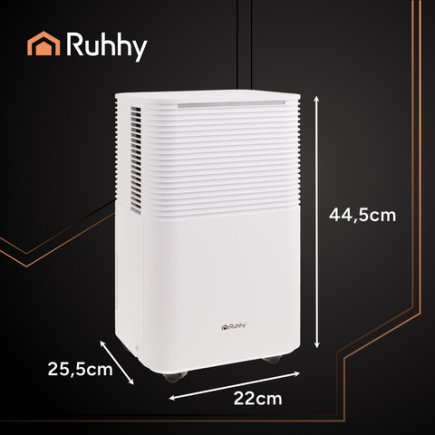 Ruhhy Αφυγραντήρας DRYZIX με WiFi & Χωρητικότητα 12L/24h 26498