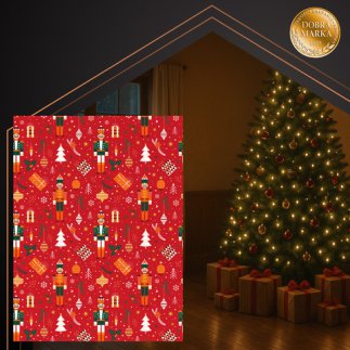 Ruhhy Κουβέρτα Christmas Διπλής Όψεως, 150x200cm 26607