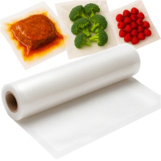 Ruhhy Ρολό Σακούλας Σφραγίσματος Τροφίμων Vacuum 28 x 600cm (6m) 26077