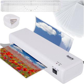 Izoxis Πλαστικοποιητής Λαμιναρισμάτος 4-σε-1 500W για A4 με Ενσωματωμένο Κοπτικό & Στρογγυλετή Γωνιών 25417