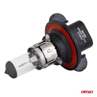 AMIO Λαμπτήρας αλογόνου H13 12V 60/55W PJ26.4t 04517