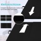 Costway Πτυσσόμενο Στρώμα Ασκήσεων 240x120x5 cm με Βέλκρο & 2 Χειρολαβές Μαύρο SP36183BK
