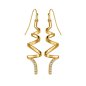 So Charm Σκουλαρίκια διακοσμημένα με Κρύσταλλα Swarovski, Χρυσό BS1549-DORE-BO