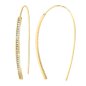 So Charm Σκουλαρίκια διακοσμημένα με Κρύσταλλα Swarovski, Χρυσό BS2114-DORE
