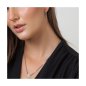 So Charm Κολιέ Διακοσμημένο με Κρύσταλλα Swarovski, Ασημί BS4416-CRYS