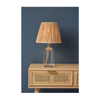 Ostaria Λάμπα γυάλινη με σχοινί Haddock h40 Φυσικό χρώμα -37515