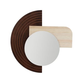 Ostaria Καθρέφτης mdf Ξύλο Σύγχρονος Φυσικός -37059