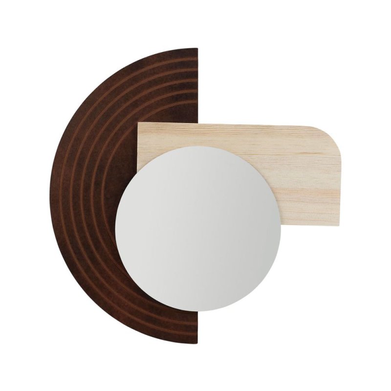 Ostaria Καθρέφτης mdf Ξύλο Σύγχρονος Φυσικός -37059 Ostaria Καθρέφτης mdf Ξύλο Σύγχρονος Φυσικός -37059