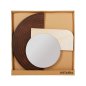 Ostaria Καθρέφτης mdf Ξύλο Σύγχρονος Φυσικός -37059 Ostaria Καθρέφτης mdf Ξύλο Σύγχρονος Φυσικός -37059
