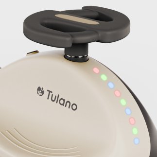 Tulano Παιδικό Ποδοκίνητο Όχημα LED FOCUS 35 με τιμόνι 360° Μπεζ 5903796019674