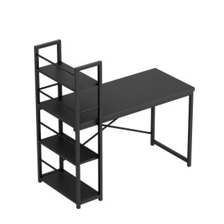 MarkAdler Βιβλιοθήκη Leader 4.0 με Διαστάσεις 80x40x180 εκ. Μαύρη 5903796016314