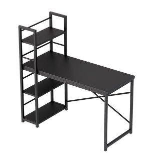 MarkAdler Βιβλιοθήκη Leader 4.0 με Διαστάσεις 80x40x180 εκ. Μαύρη 5903796016314