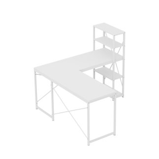MarkAdler Γωνιακό Γραφείο Leader 150x90 Λευκό 5903796019612