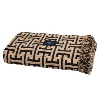 GREENWICH POLO CLUB Ριχτάρι Essential 180x250 3932 Μπεζ, Μαύρο 206182503932