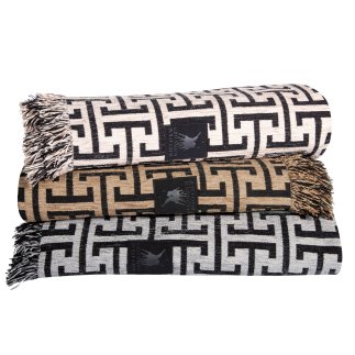 GREENWICH POLO CLUB Ριχτάρι Essential 180x250 3932 Μπεζ, Μαύρο 206182503932