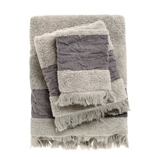DAS HOME Σετ Πετσέτες 3 Τεμάχια Daily 0745 Taupe 530708180745