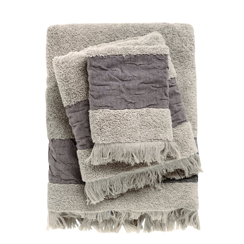 DAS HOME Σετ Πετσέτες 3 Τεμάχια Daily 0745 Taupe 530708180745
