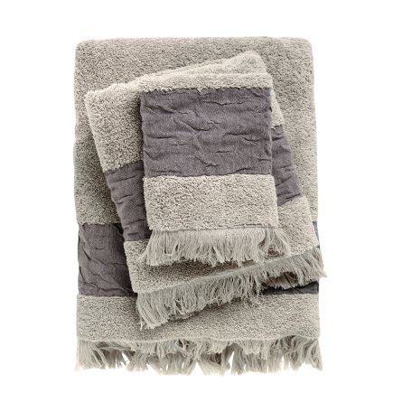 DAS HOME Σετ Πετσέτες 3 Τεμάχια Daily 0745 Taupe 530708180745