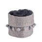 DAS HOME Σετ Πετσέτες 4Τεμαχίων Soft 4011 Μαύρο 530708004011