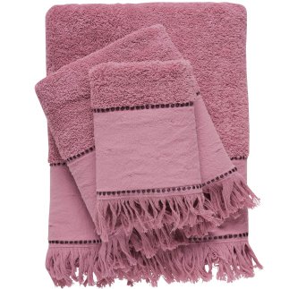 DAS HOME Set Πετσέτες 3 Τεμαχίων Daily 0699 Λιλά 530708000699