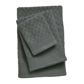 DAS HOME Σετ Πετσέτες 3 Τεμαχίων Best 0688 Γραφίτης 530708180688