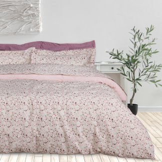 DAS HOME Σετ Σεντόνια King Daily σε Ροζ και Taupe 502109303170