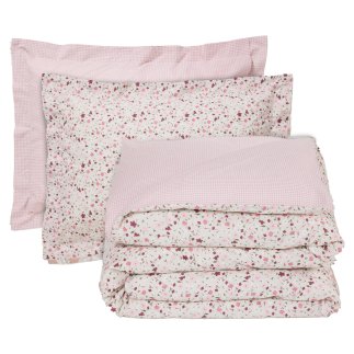 DAS HOME Σετ Σεντόνια King Daily σε Ροζ και Taupe 502109303170
