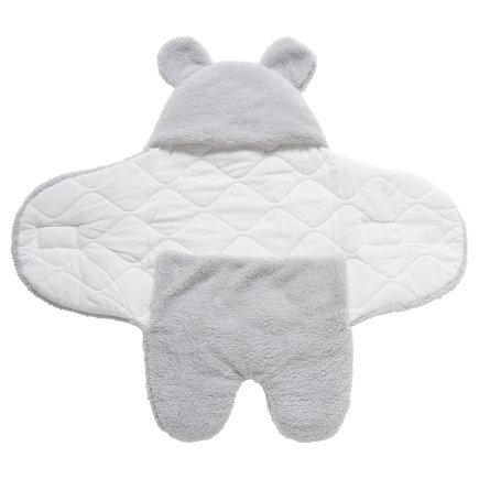 DAS KIDS Υπνόσακος Fleece Relax 80x85 σε Γκρι Απόχρωση 420580854911