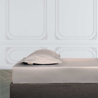 GREENWICH POLO CLUB Υπερδίπλο Σεντόνι με Λάστιχο Cloud Cream 222162002257