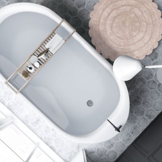 DAS HOME Ταπέτο Στρογγύλκο Διάμετρος 60εκ. σε Απόχρωση Nude 420760900634