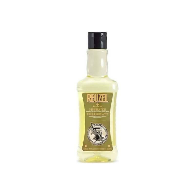 Reuzel 3in1 Tea Tree Αφρόλουτρο για Άνδρες για Μαλλιά & Σώμα 350ml 852968008976