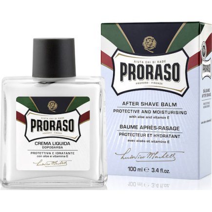 Proraso After Shave Balm Aloe & Vitamin E με Αλόη 100ml 8004395009831