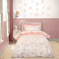 GREENWICH POLO CLUB Σετ 3τμχ Σεντόνια 170x240cm Μονά Βαμβακερά Ivory - Pink 202109108859