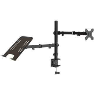 vidaXL Βάση Οθόνης VESA Μαύρη 75/100 χιλ. από Ατσάλι 358005