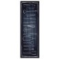 vidaXL Χαλί Κουζίνας Toile Μαύρο 180 x 60 cm Βελούδο 42013431