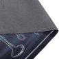 vidaXL Χαλί Κουζίνας Toile Μαύρο 180 x 60 cm Βελούδο 42013431