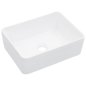 vidaXL Νιπτήρας Λευκός 40 x 30 x 13 εκ. Κεραμικός 143919