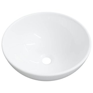 vidaXL Νιπτήρας Λευκός Κεραμικός 28x28x10 εκ. 242569