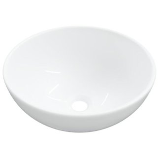 vidaXL Νιπτήρας Λευκός Κεραμικός 28x28x10 εκ. 242569