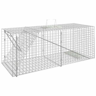 vidaXL Παγίδα Ζώων 64,5x25x26,5 εκ. από Γαλβανισμένο Σίδηρο 154933