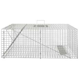 vidaXL Παγίδα Ζώων 64,5x25x26,5 εκ. από Γαλβανισμένο Σίδηρο 154933