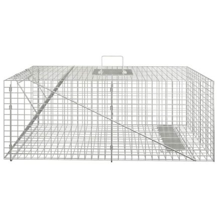 vidaXL Παγίδα Ζώων 64,5x25x26,5 εκ. από Γαλβανισμένο Σίδηρο 154933