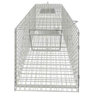 vidaXL Παγίδα Ζώων 64,5x25x26,5 εκ. από Γαλβανισμένο Σίδηρο 154933